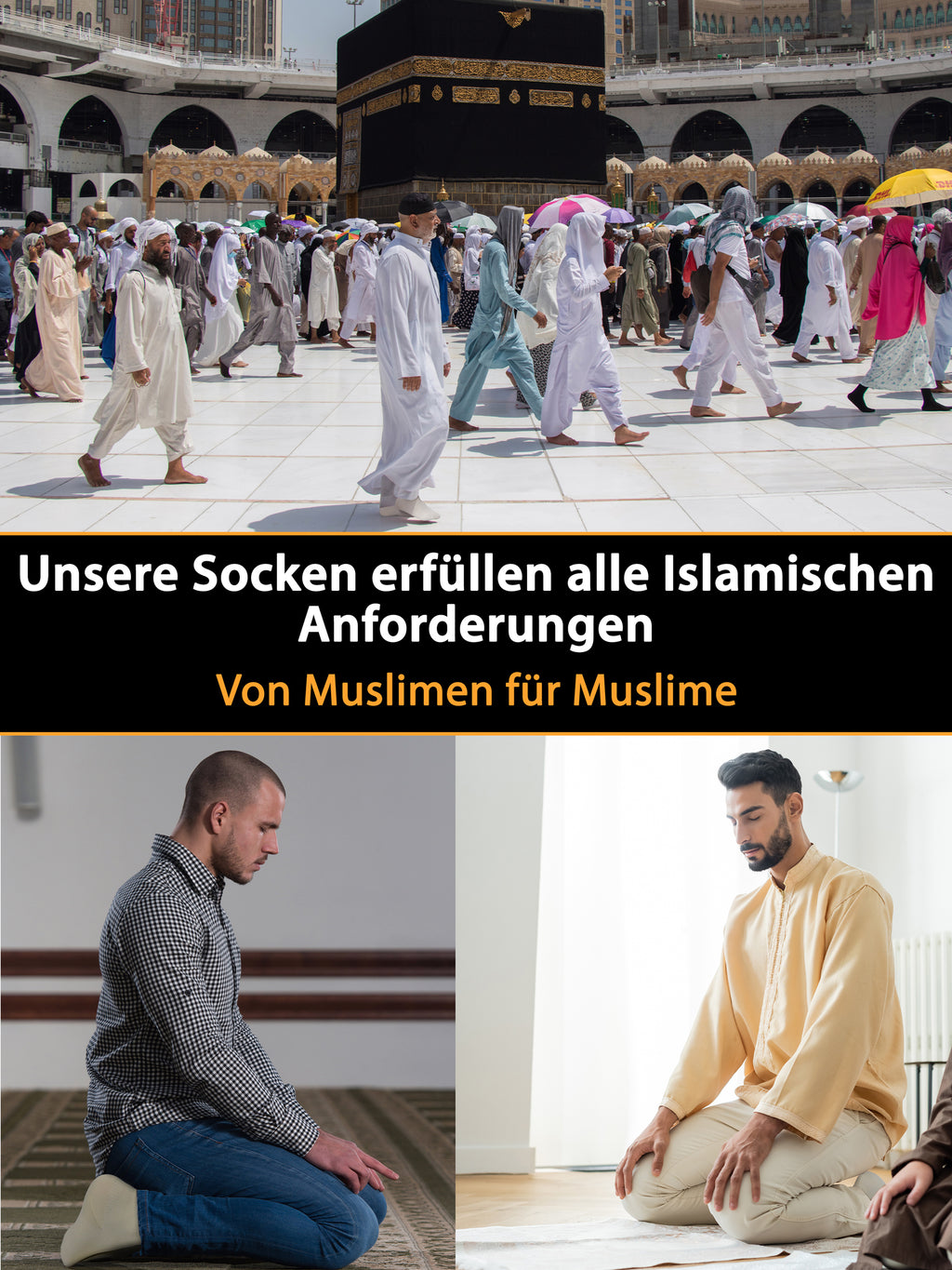 ESVED Mest Socken Wasserdicht & atmungsaktiv - Wudu Socks Abdest Erleichterung - Wasserdichte Socken